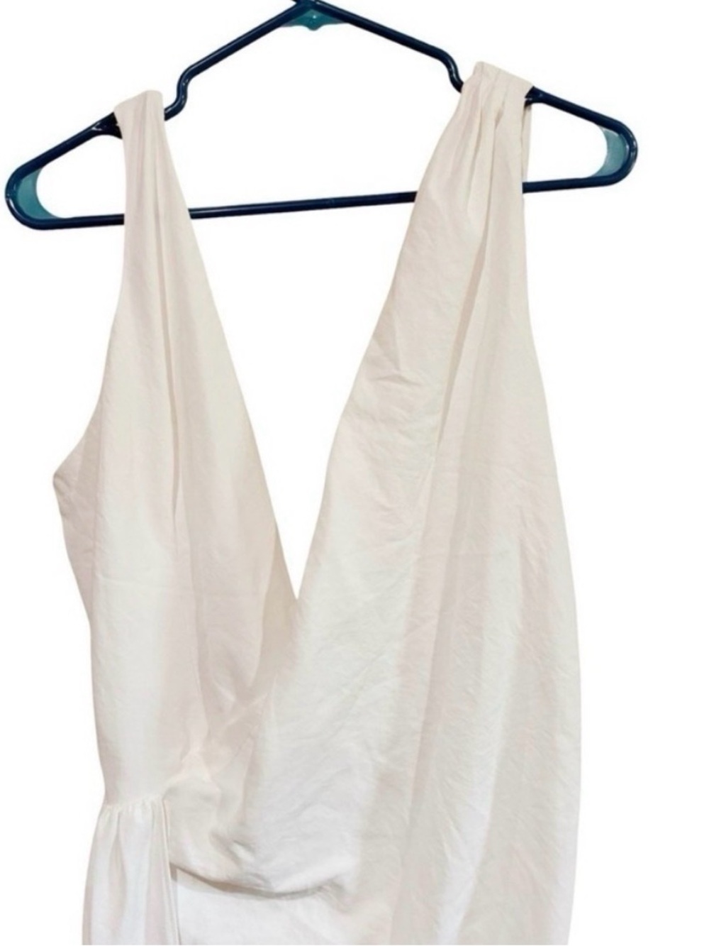 Mistress Rocks Plunge Drape Cocktail Minidress
White - Picture 7 of 12